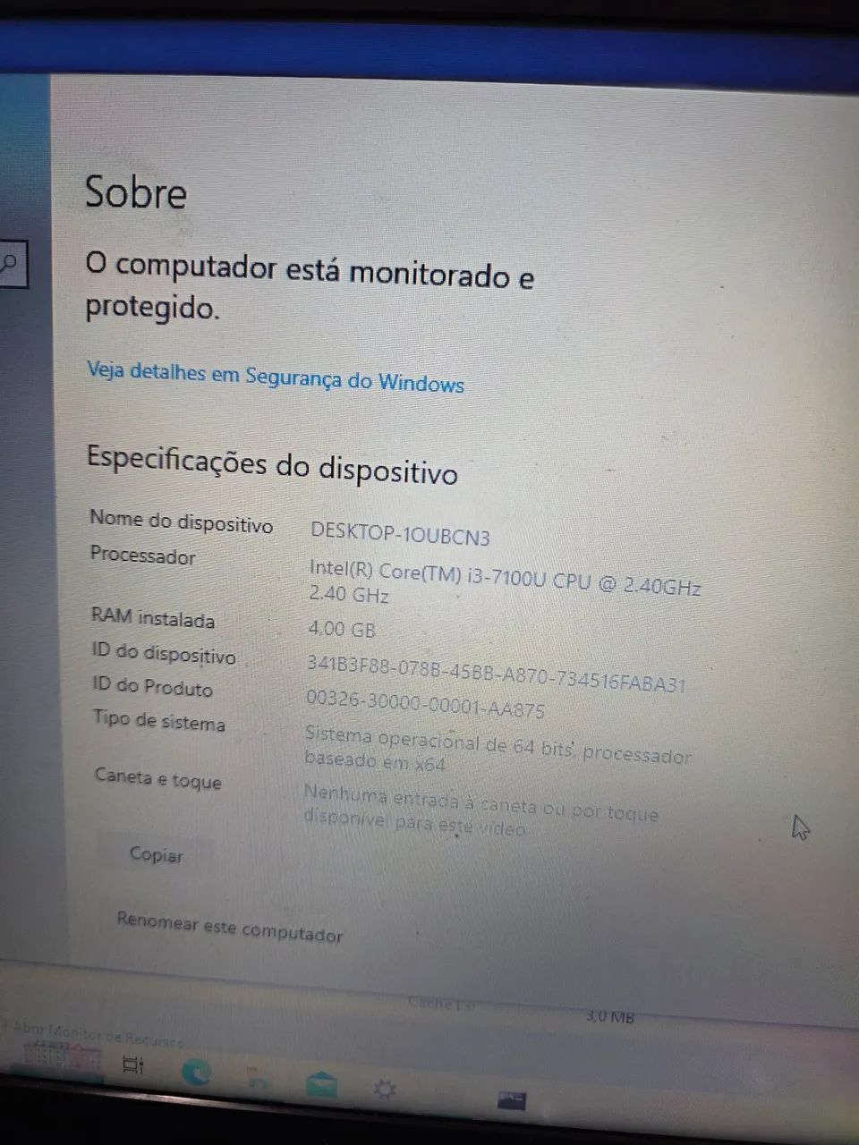 Notebook Hp Core i3-7100u, 4gb Ram, 240gb Ssd - Foto 5