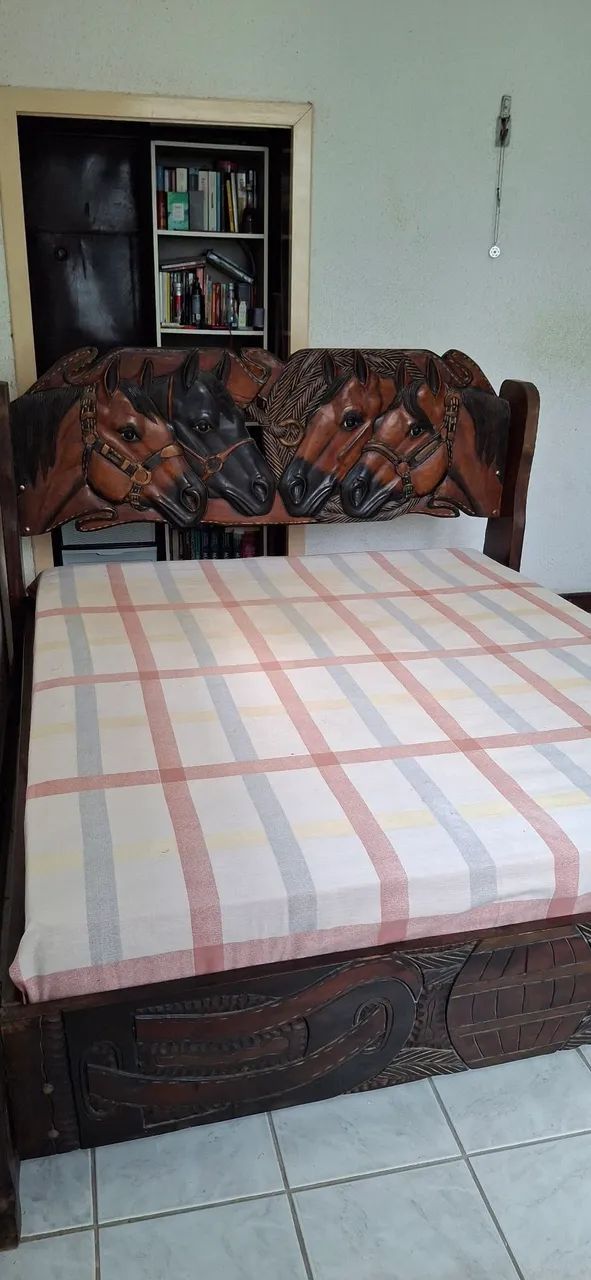 Cama Madeira Artesanal  - Foto 5