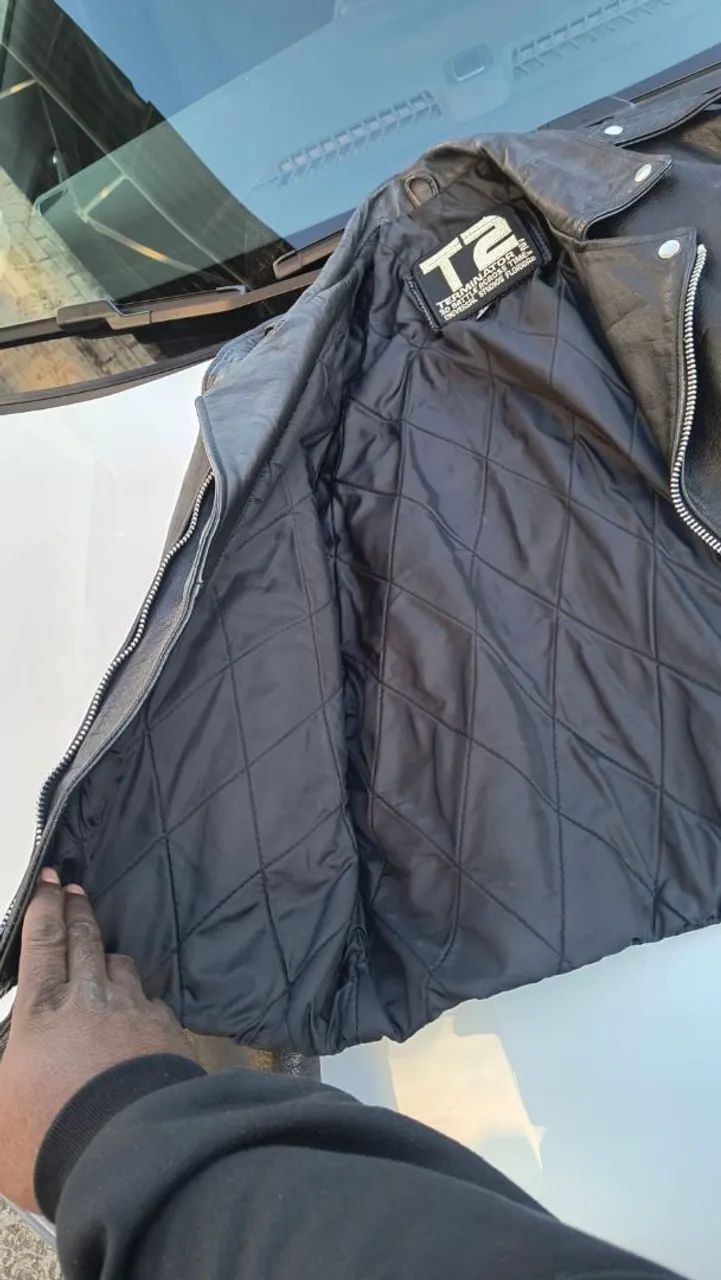 Vendo Jaqueta de Couro Terminator T2 - Foto 2
