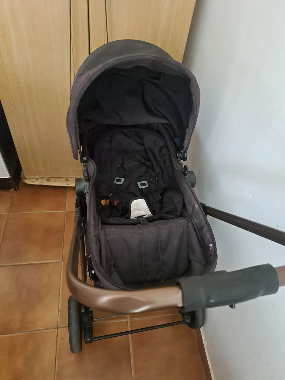 Carrinho de bebê Moisés 