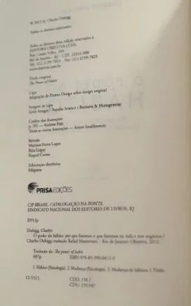 O poder do hábito - Charles Duhigg - Foto 3