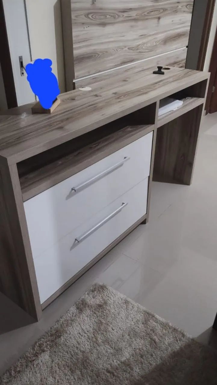 Rack com painel 