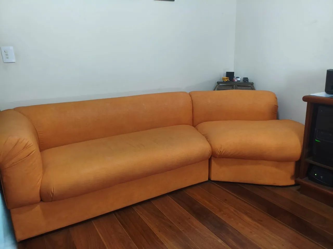 Sofá 6 lugares tecido lavável - Foto 5