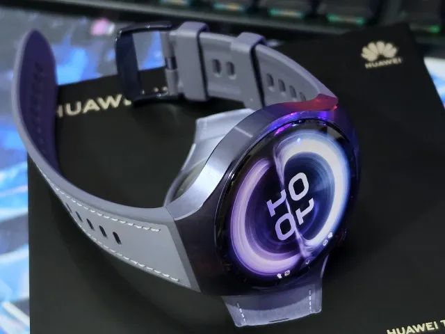 Huawei Watch 5 46mm eSIM X-TAP Roxo Android e iPhone - Foto 5