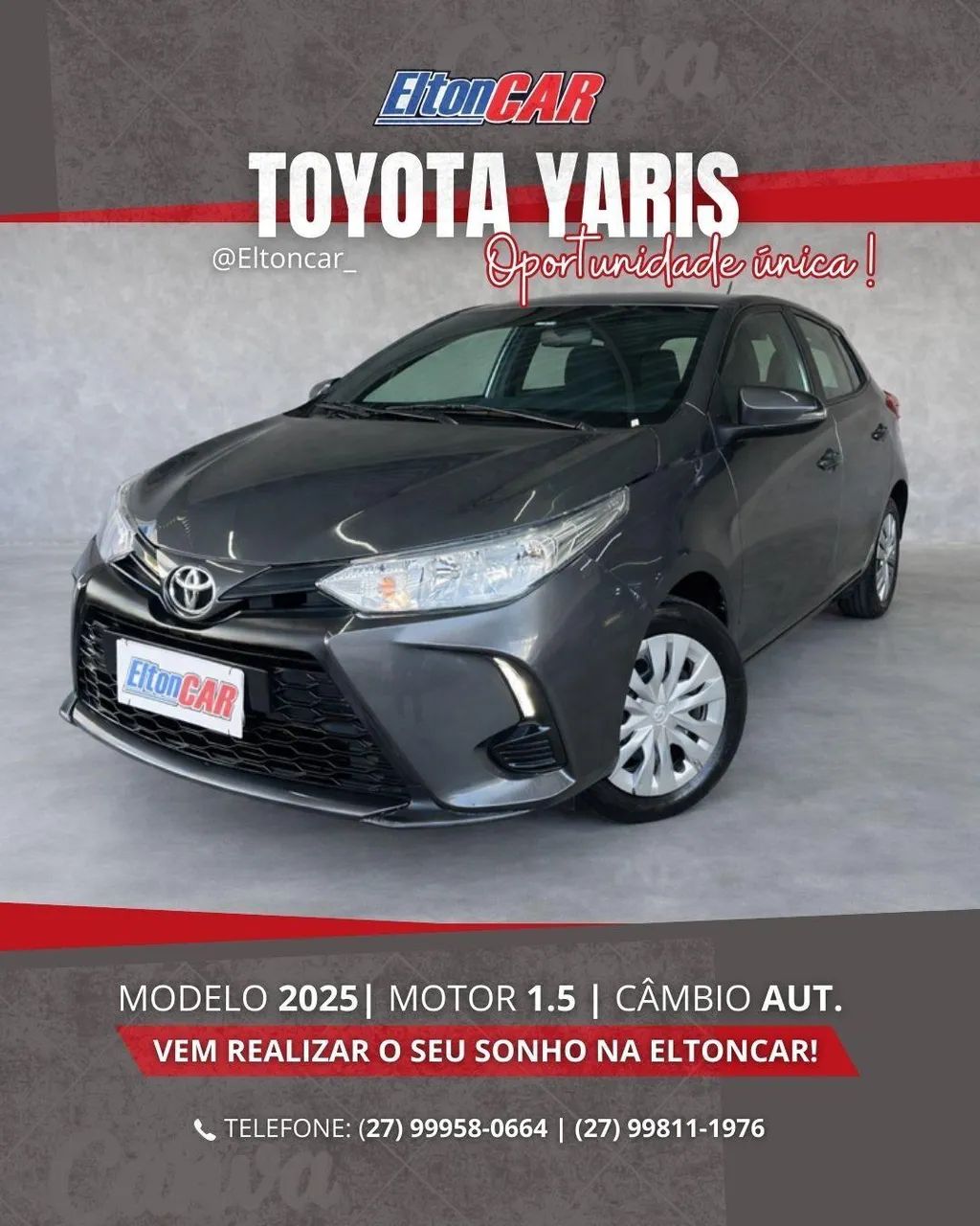 Toyota Yaris XL 1.5 FLEX 16V 5P AUT. 2025