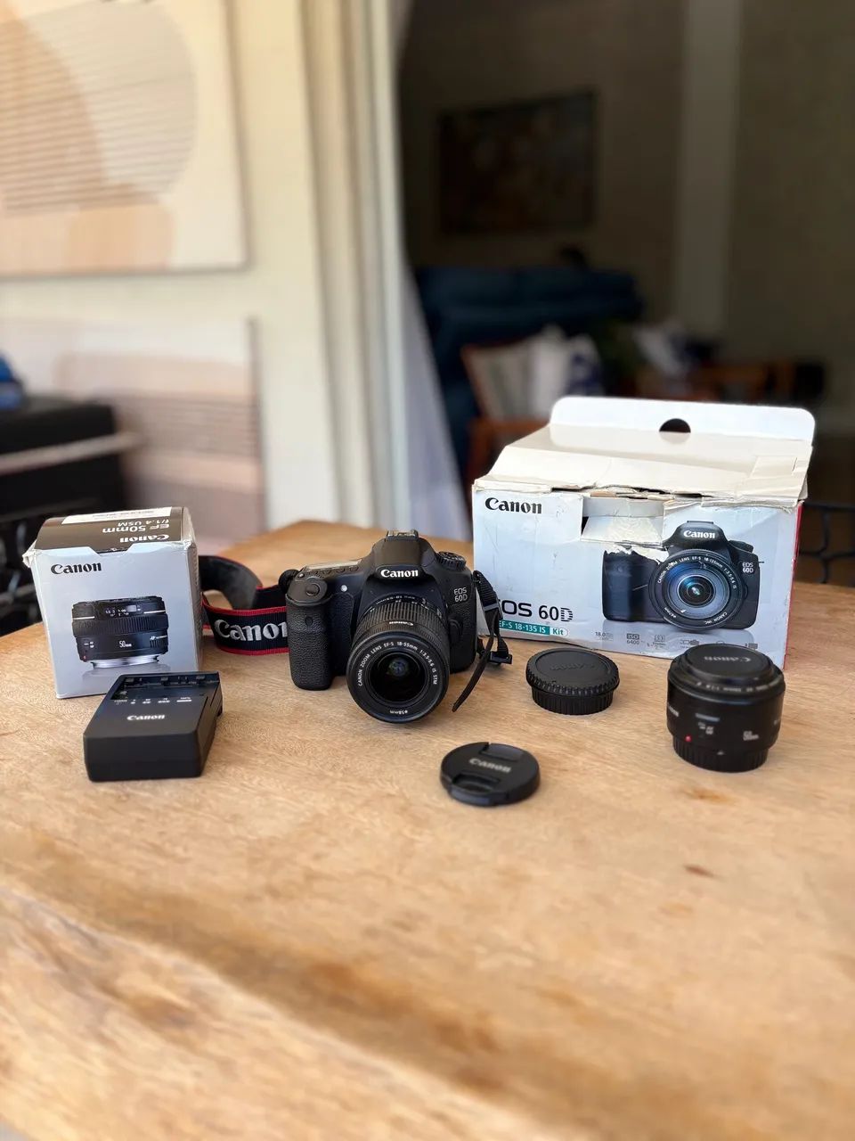 CÂMERA CÂNON 60D 