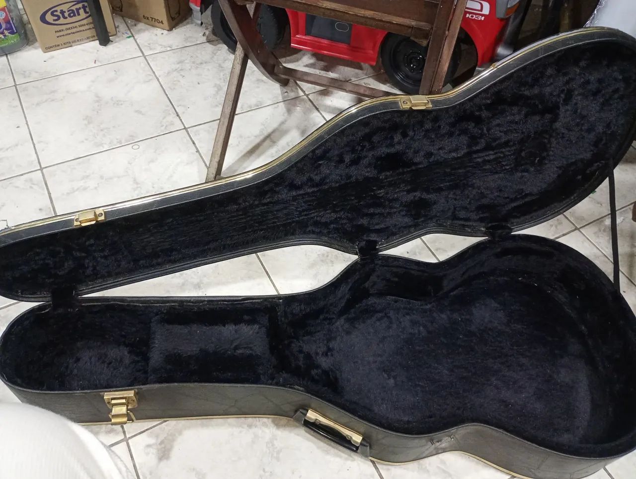 Case rígido de violão (usado) - Foto 4