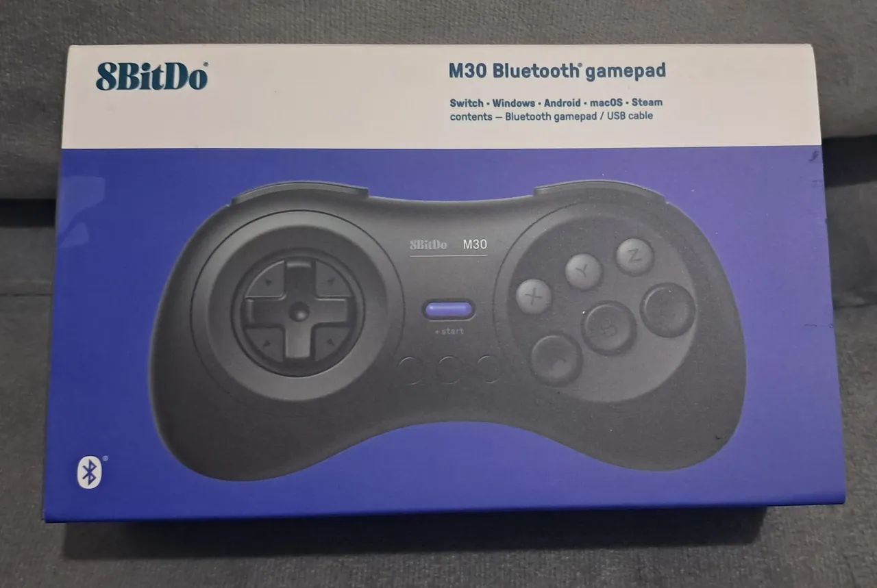 Controle 8bitdo M30 Bluetooth  - Foto 4