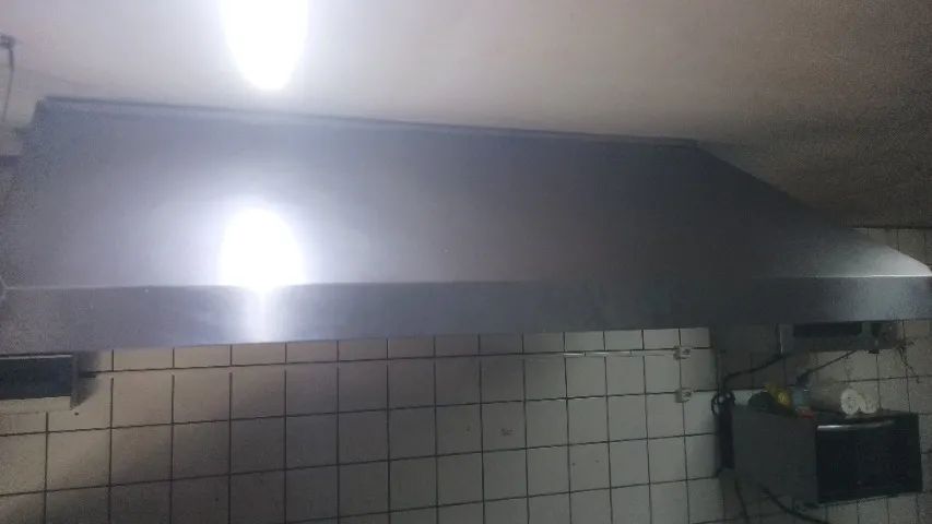 Coifa inox comercial