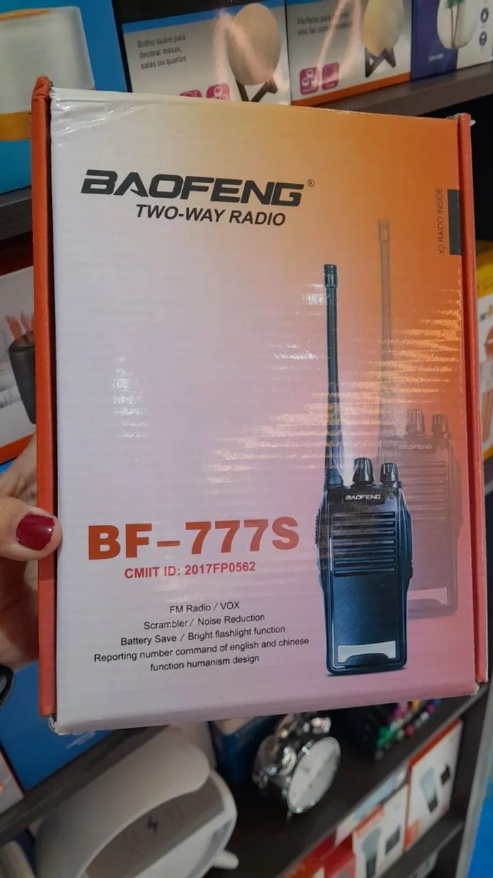 RADIO DE COMUNICAÇAO COM 2 UNIDADES