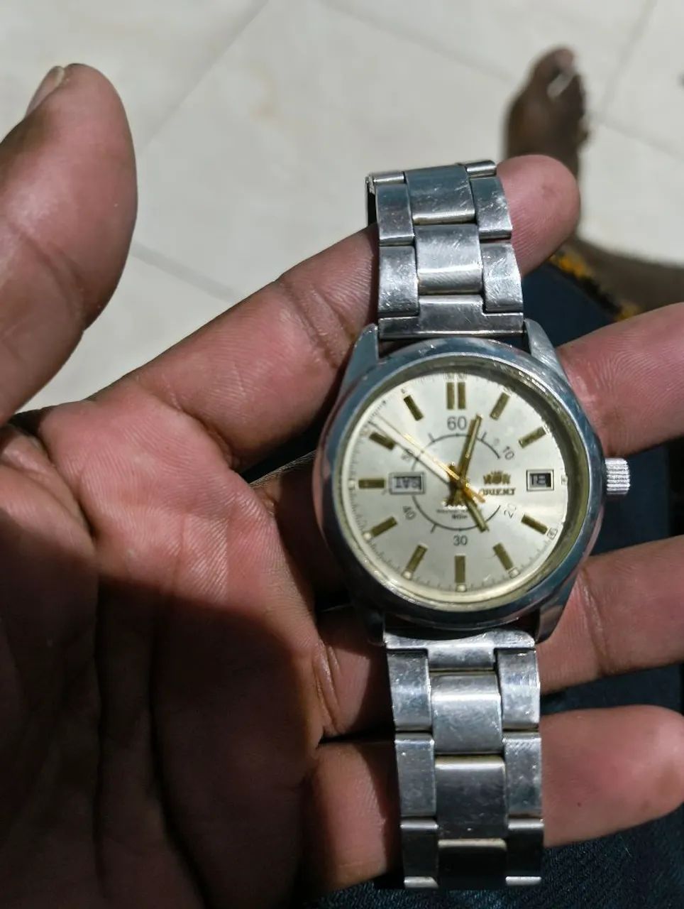 Vendo relógio Orient automático funcionando - Foto 3