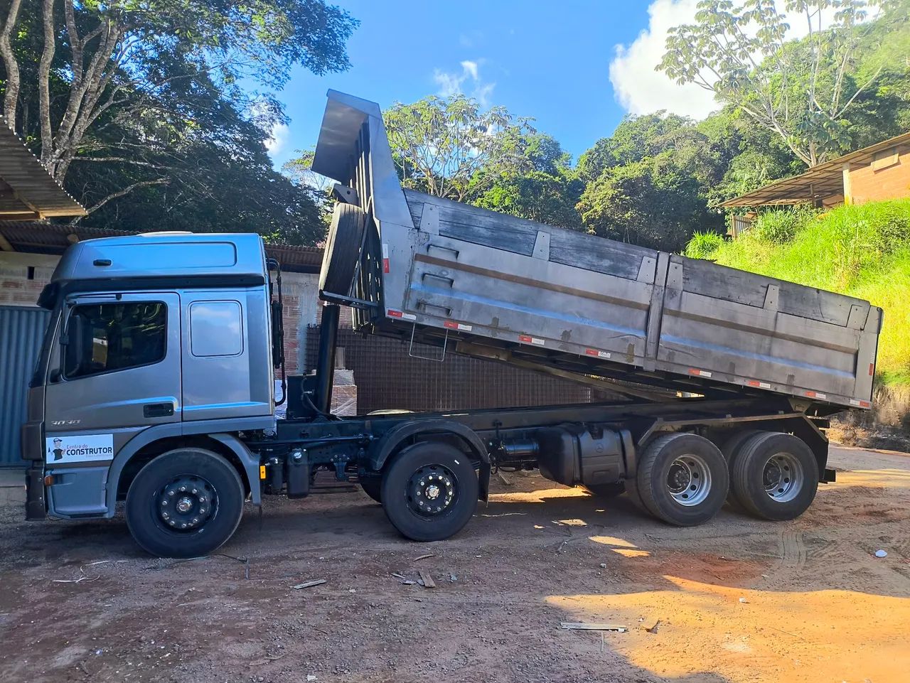 MB Atego 3030 CE 2019 Com Caçamba de 20 m3 - Foto 5