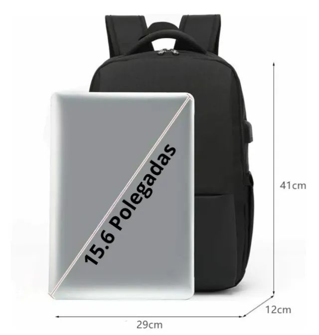 Mochila para notebook com saída usb! - Foto 2