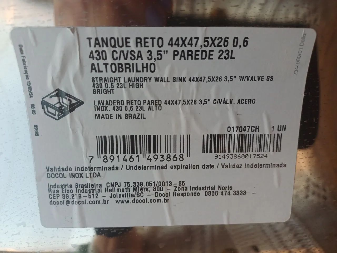 Tanque Docol novo! - Foto 2