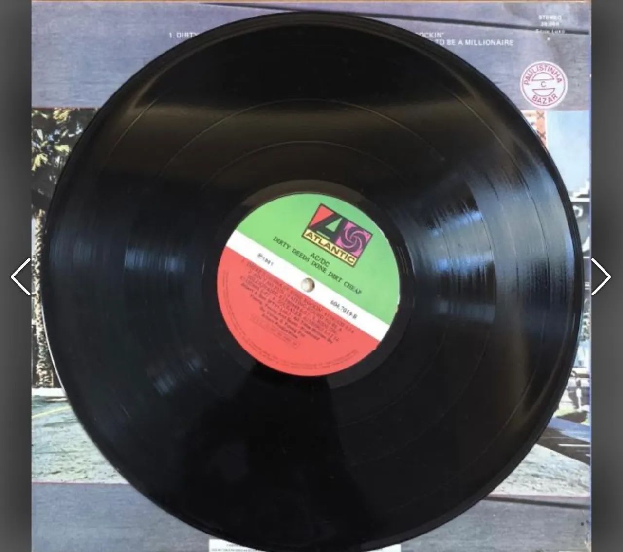 Lp Vinil Ac Dc Dirty Deeds Done Dirt Cheap - Foto 4