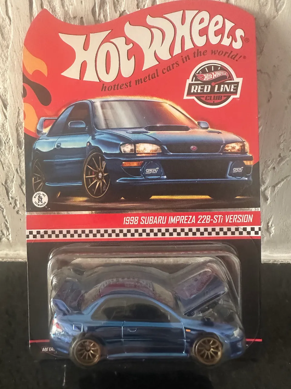 Hot Wheels 2026 RLC Exclusivo 1998 Subaru Impreza WRX STi