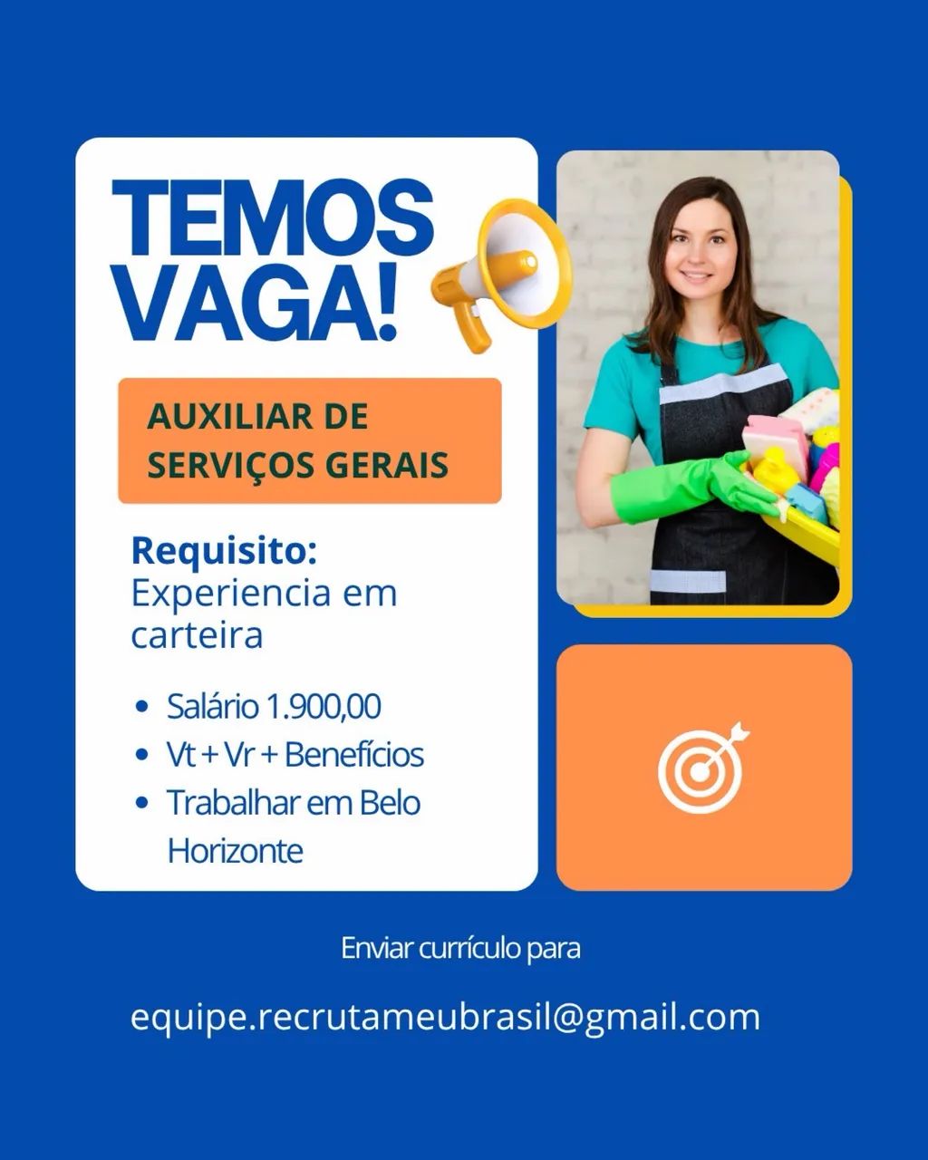 Auxiliar de Limpeza 