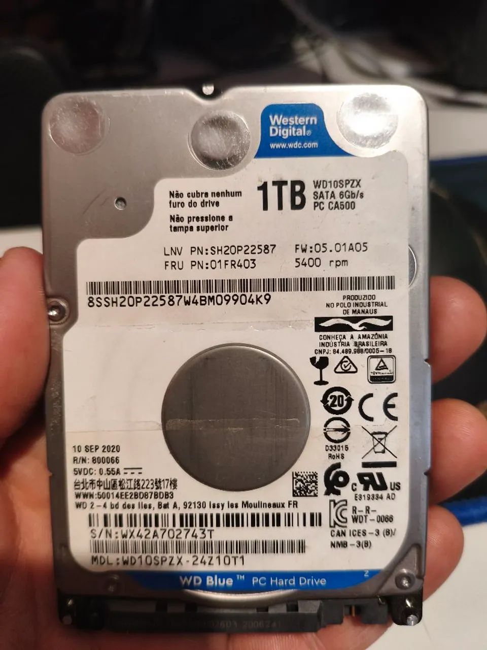 HD de 1TB