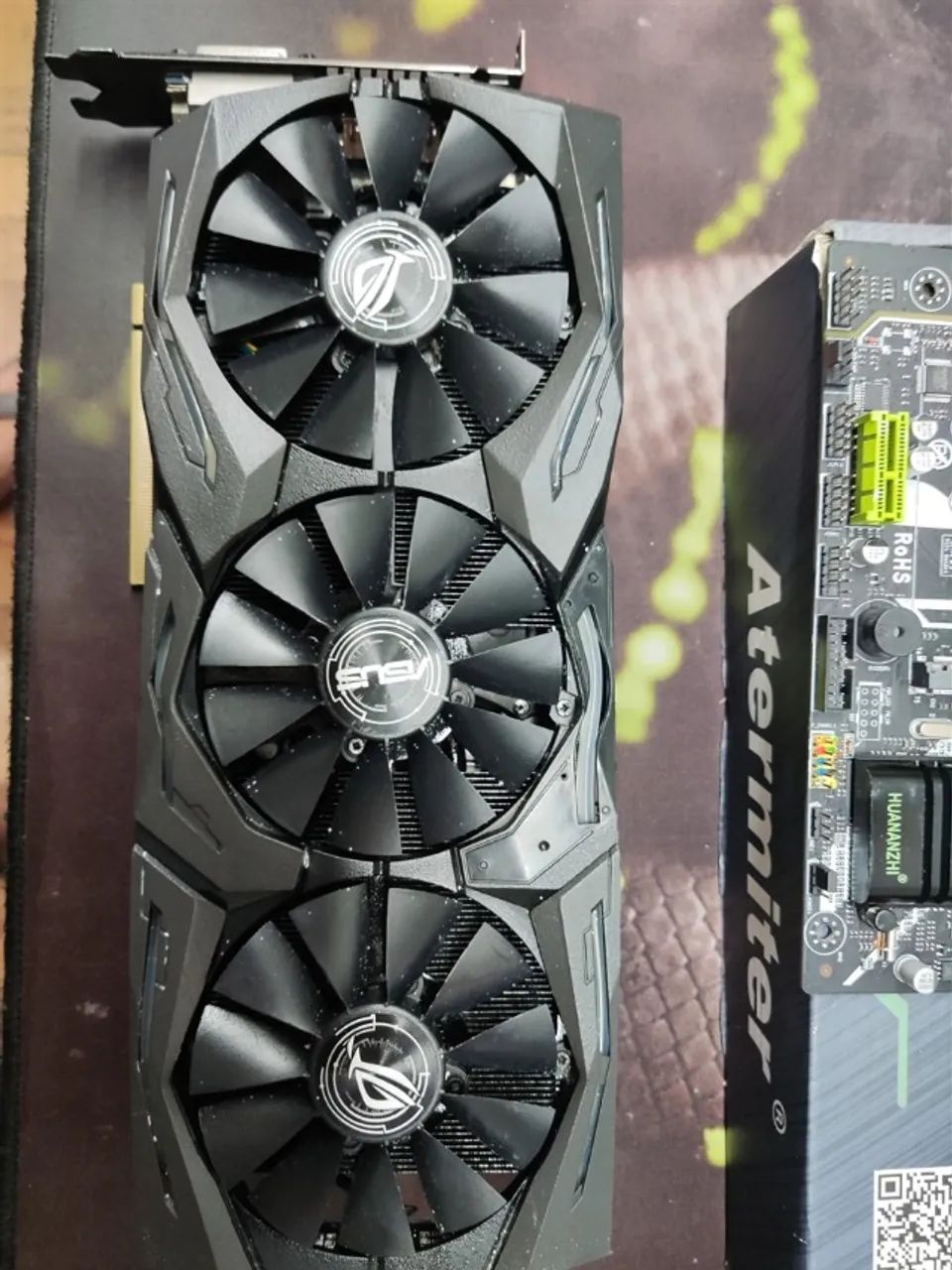 Placa de Vídeo GTX 1080Ti 11GB Asus ROG Usada - Foto 6