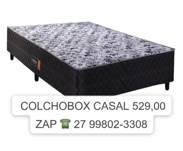 COLCHOBOX ACOPLADO 138 X 188 --FRETE GRATIS