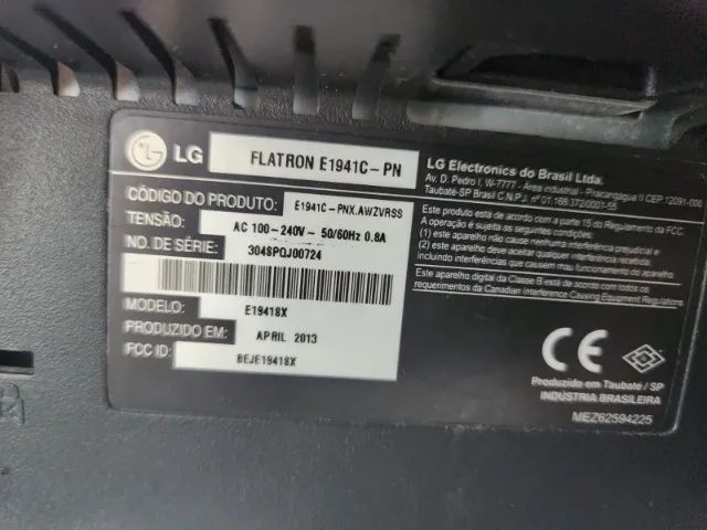 Monitor Led LG Flatron e1941C - Foto 3