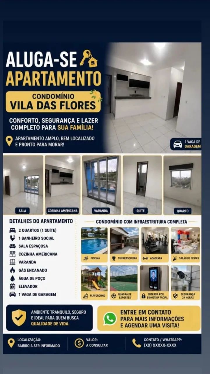 ALUGO APARTAMENTO 