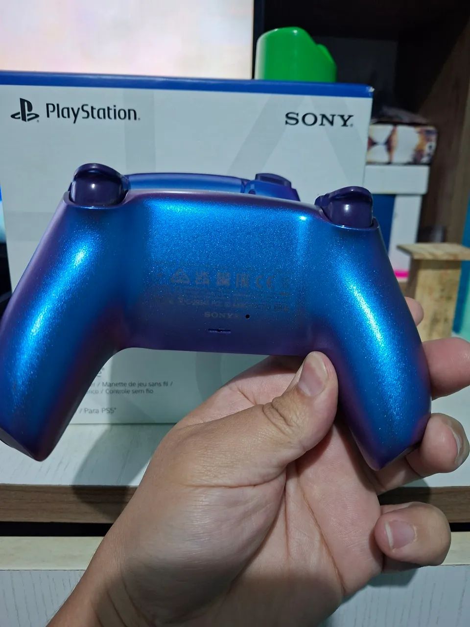 Controle Ps5 Chroma Indigo  - Foto 3