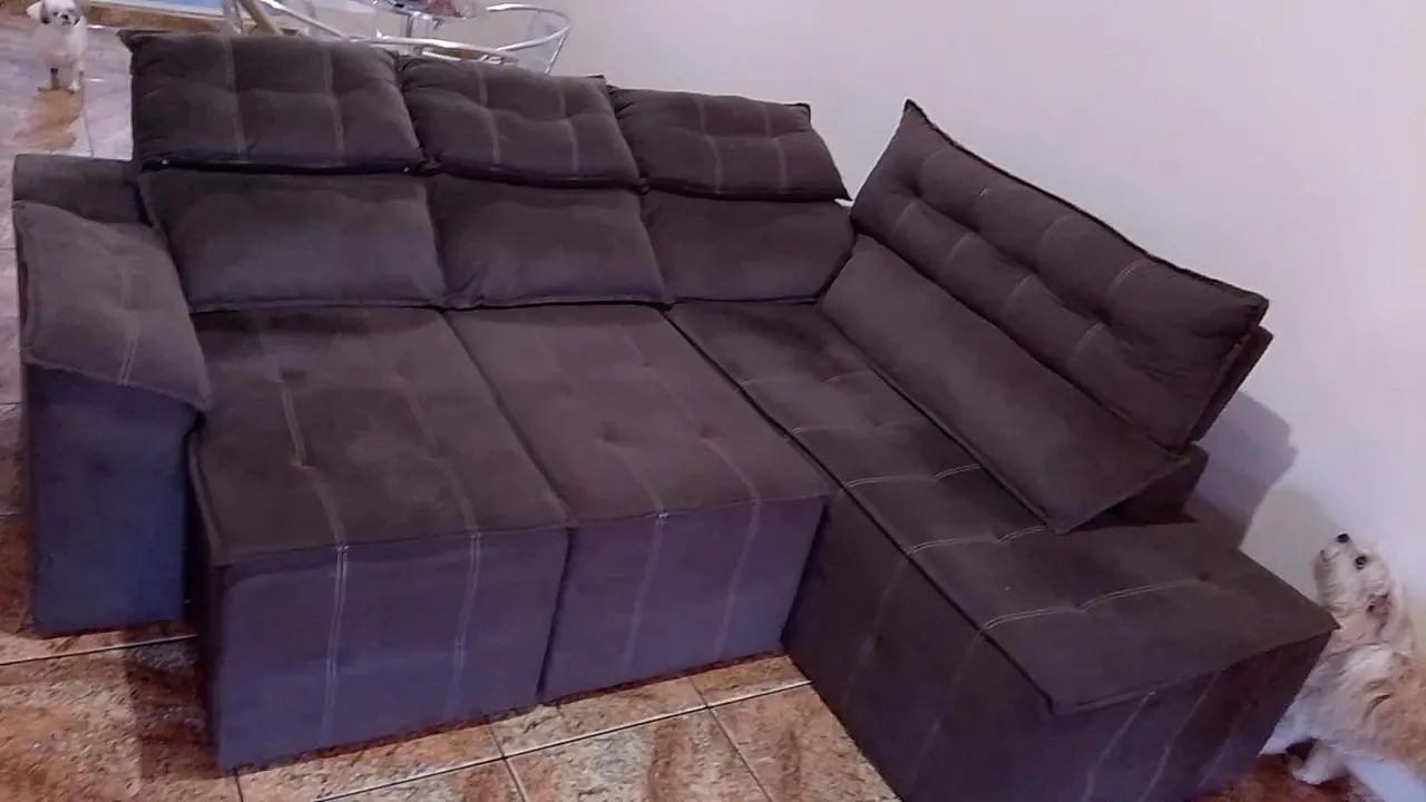 SOFA RETRÁTIL DE CANTO 