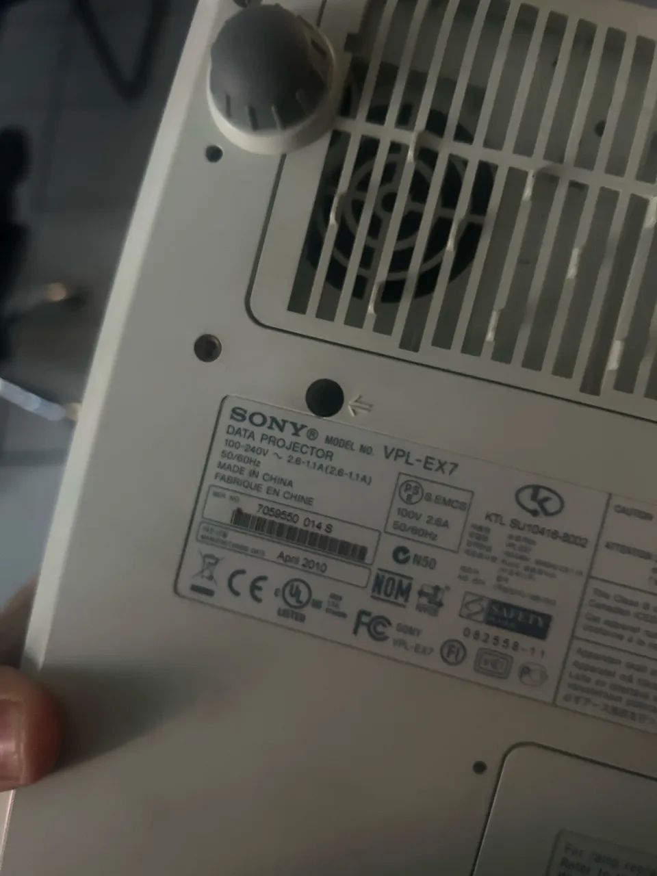 Projetor Sony (detalhe) - Foto 4