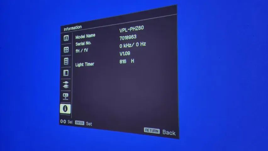 Projetor Sony Laser Vpl-phz60 - 6000lm Menos De 1000 Horas - Foto 5