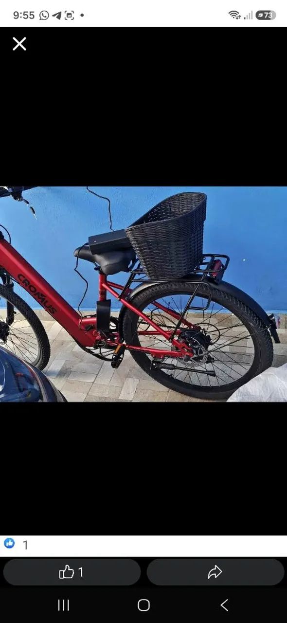 Bicicleta elétrica  - Foto 5