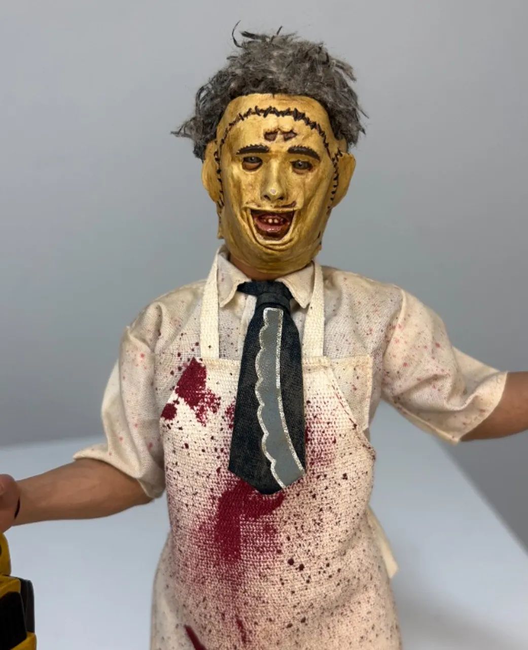 Sideshow Leatherface Boneco Figura de ação massacre da serra eletrica 1/6 - Foto 3