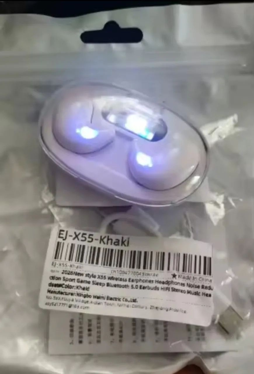 Fone de Ouvido EX5 Bluetooth 5.0