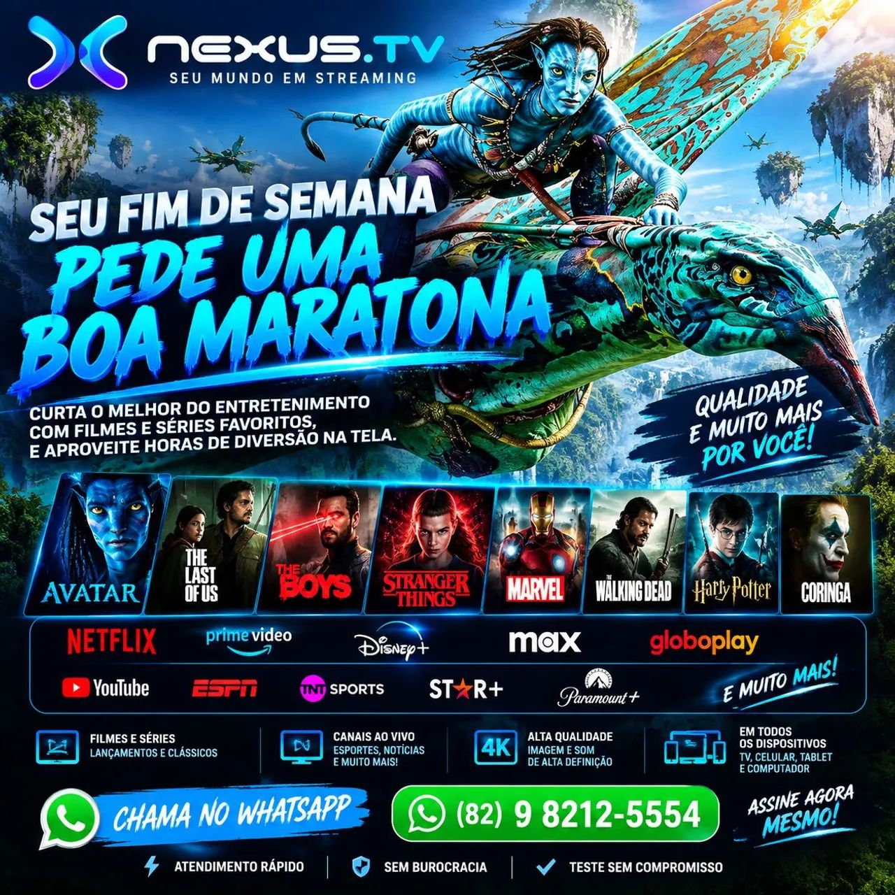 Experiência no alto 