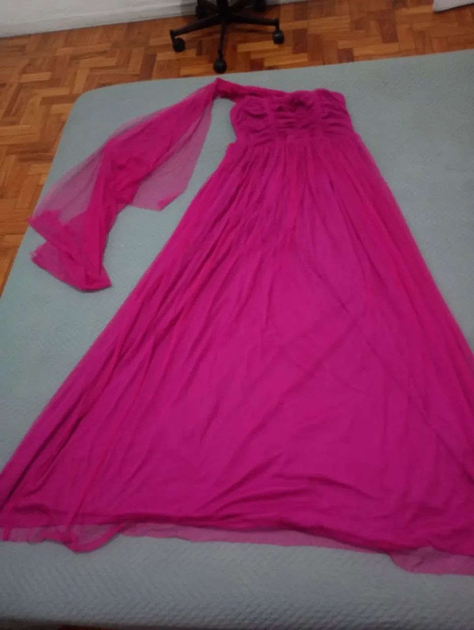 Vestido Madrinha Rosa Pink 
