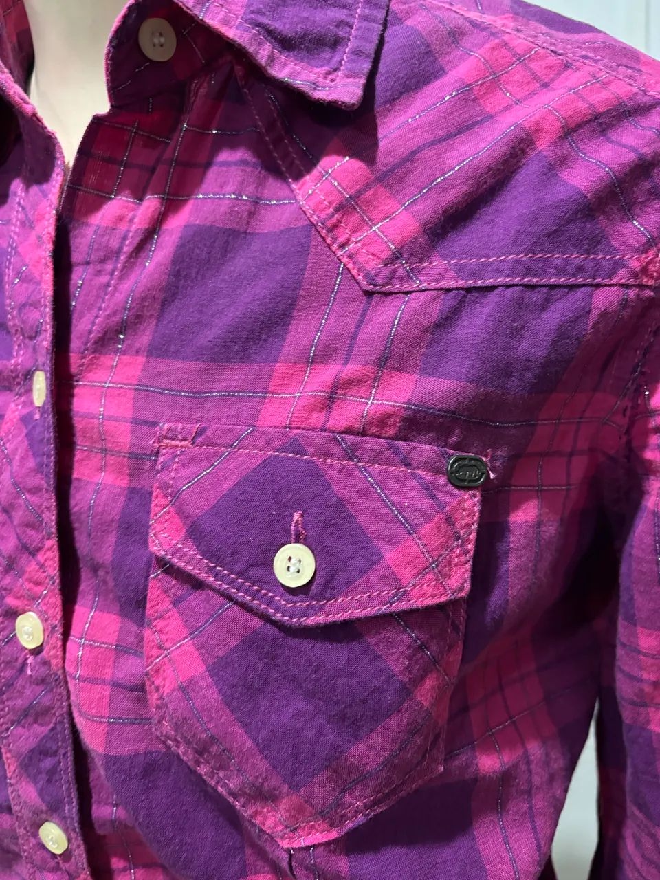 Blusa de xadrez  - Foto 4