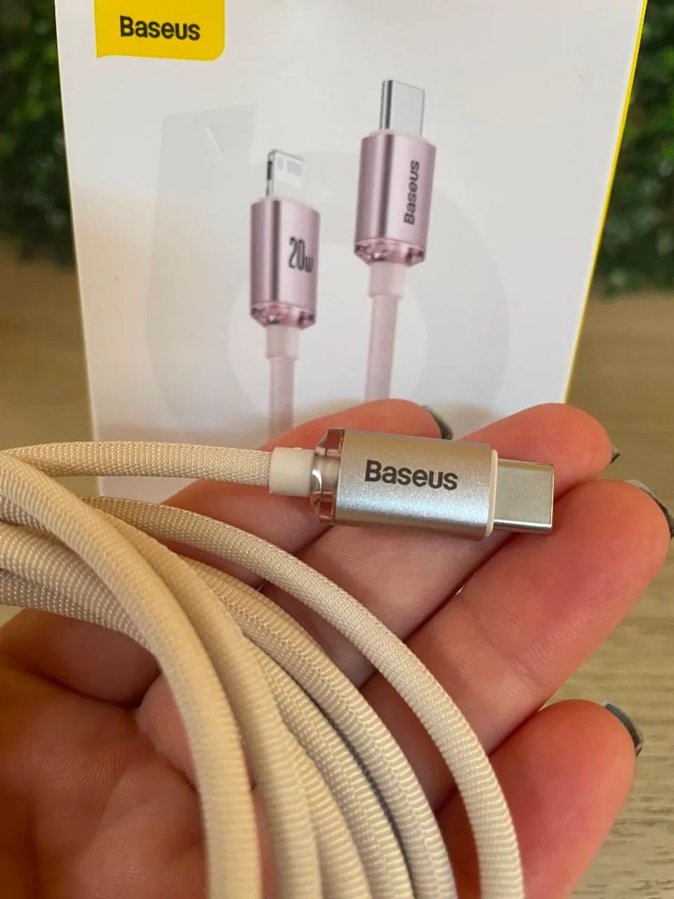 Cabo C para Lightning iPhone 20W Baseus 2M  - Foto 3