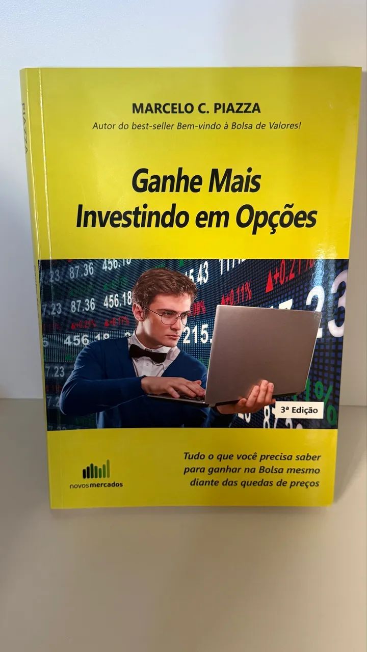 Livro: Ganhe Mais Investindo em Opções (3ª edição) - Livros e