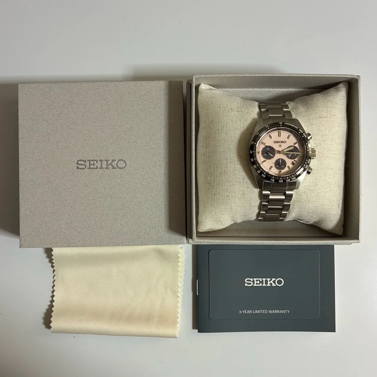 Relógio Seiko Prospex Speedtimer Solar Ssc963/SBDL127