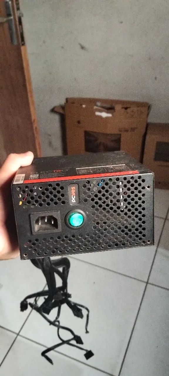 Fonte 600w 80plus - Foto 2