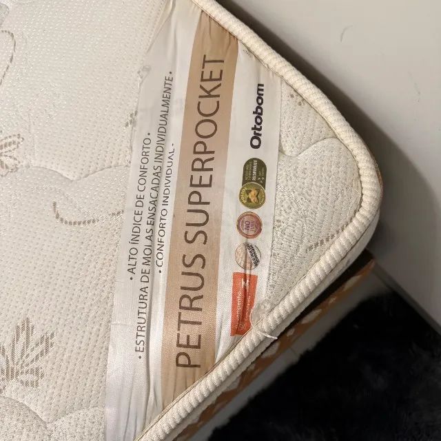 Cama box molas ensacadas Ortobom - Foto 3