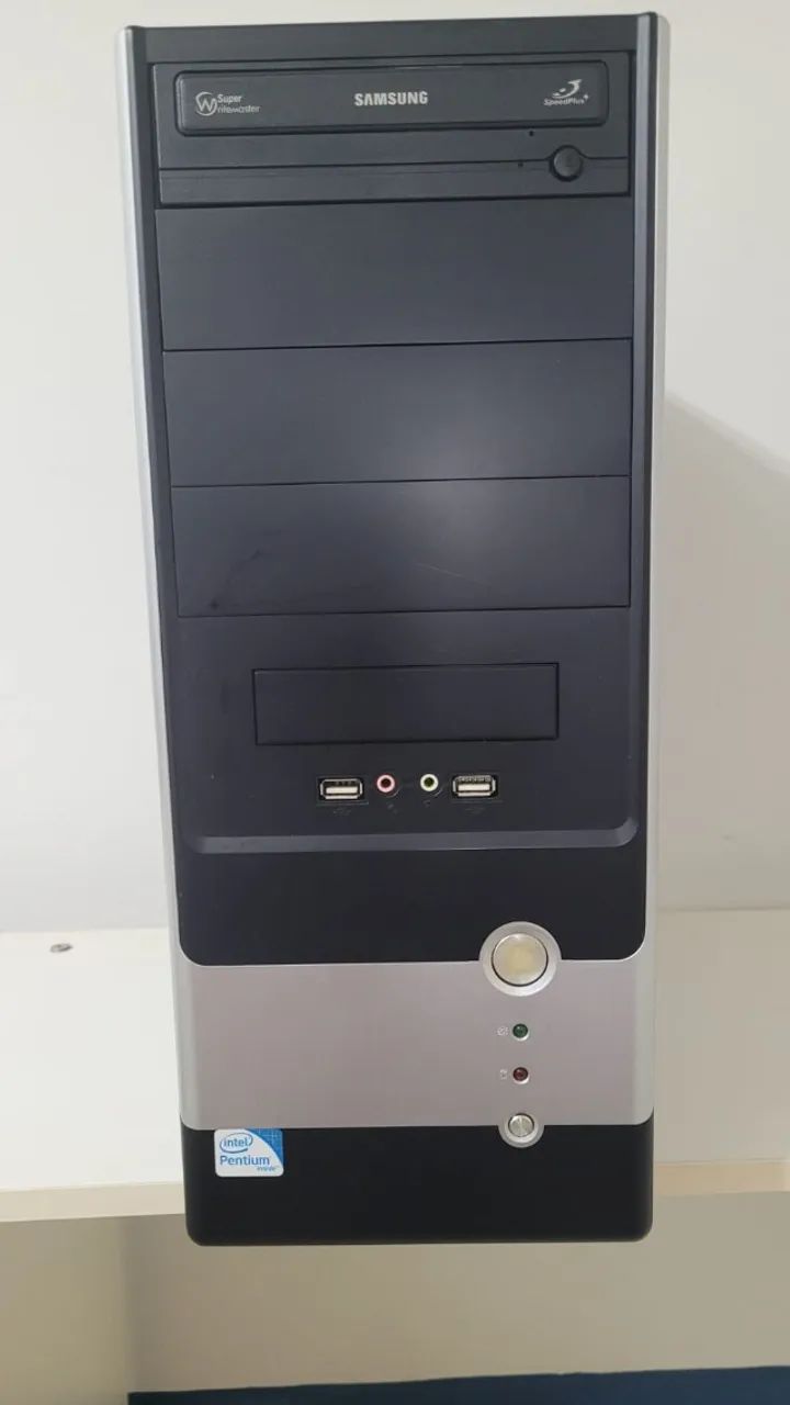 Computador Completo com SSD 120GB + Monitor AOC (Com Windows 10) USADO - Foto 5