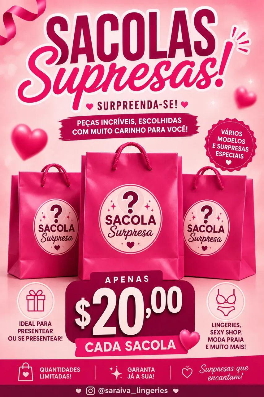 Sacolas- Surpresa - Foto 3