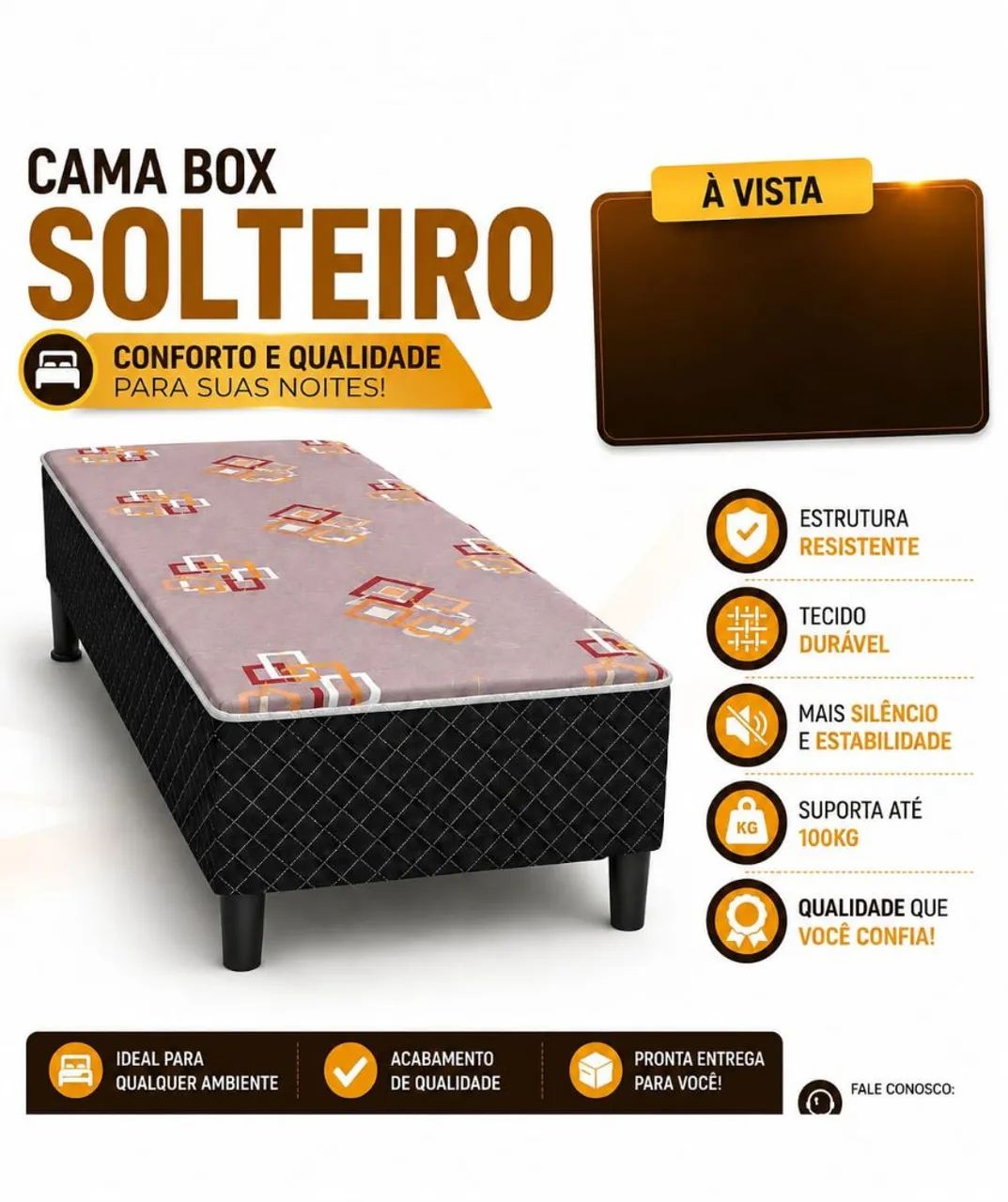 Nova e embalada  cama box *  - Foto 3