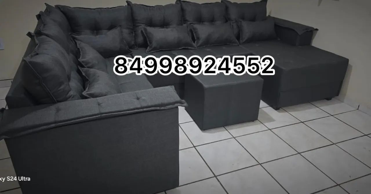 Sofá de canto com chaise  - Foto 5