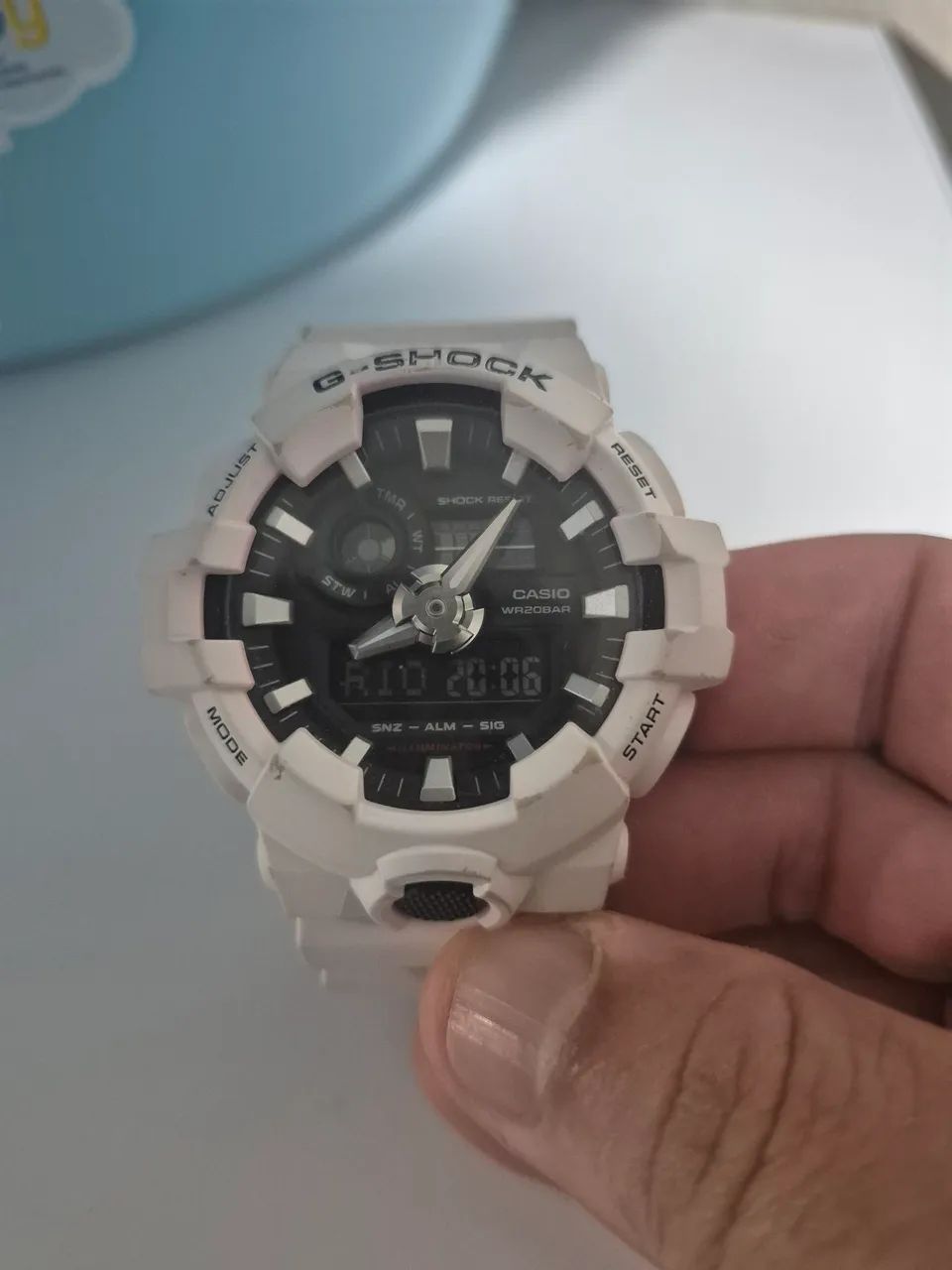 Relogio Gshok Branco Original 
