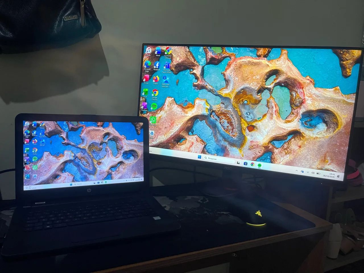 Monitor Aoc Gamer de 27 polegadas 