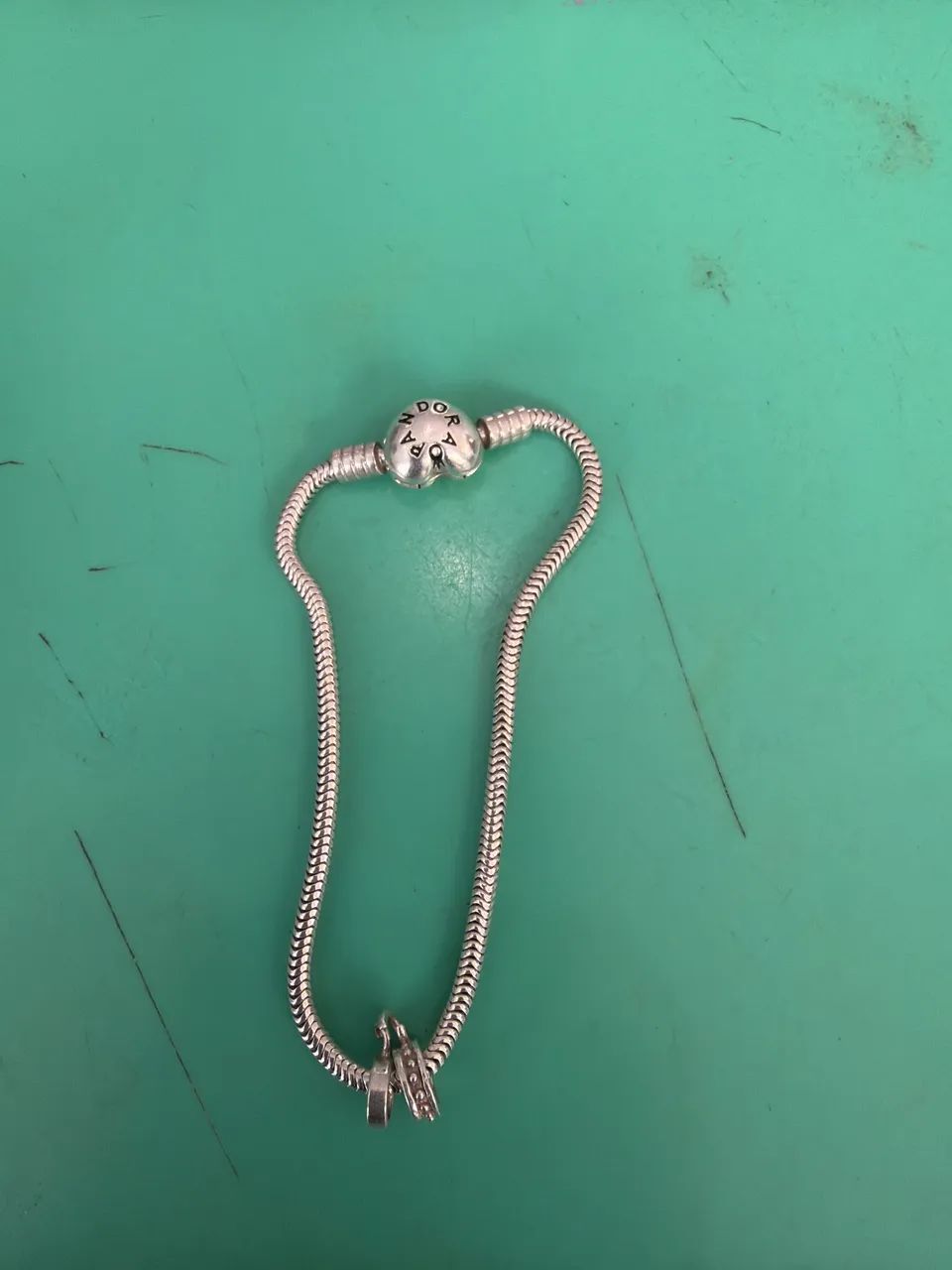 Pulseira berloque prata