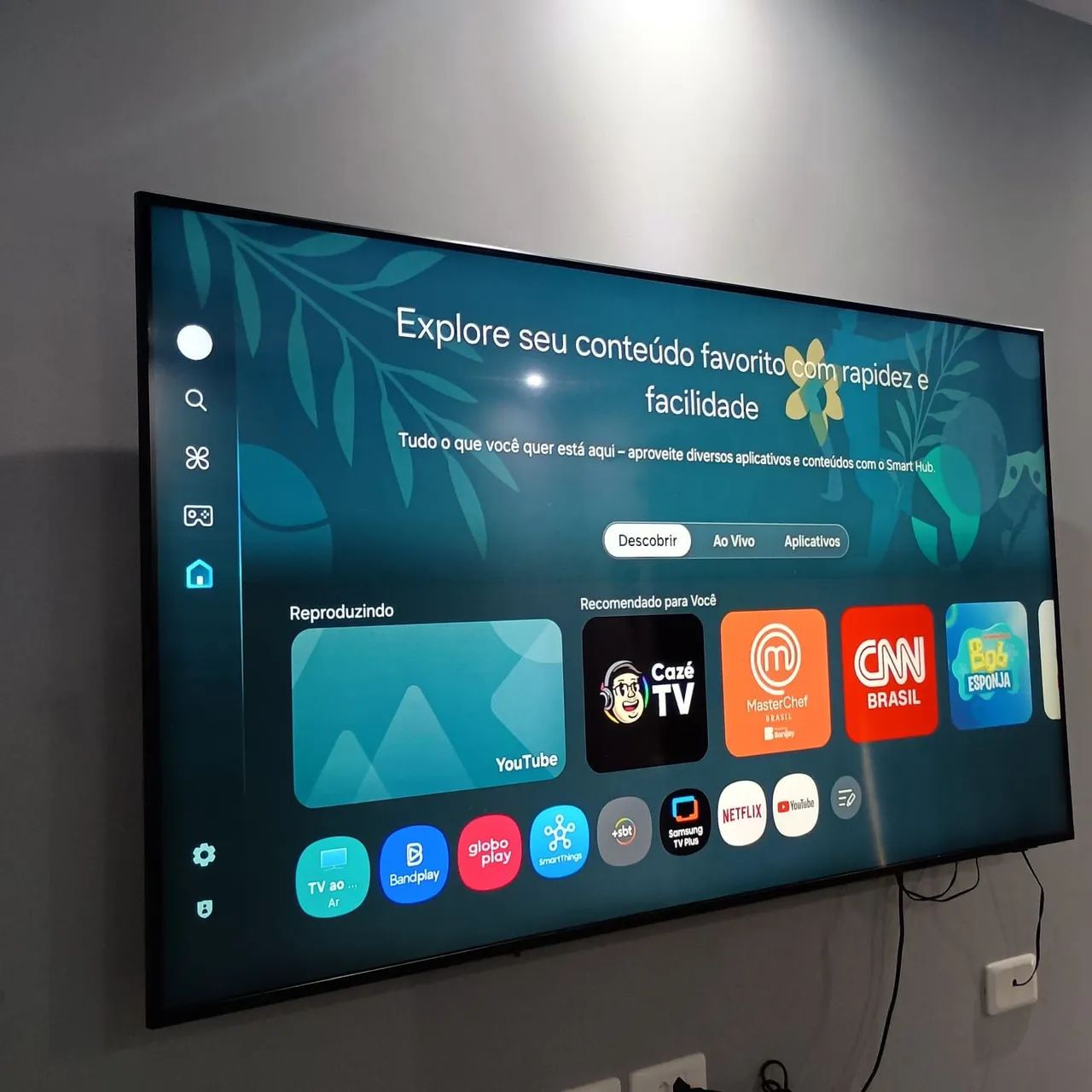 SMARTS TVS SAMSUNG NOVAS 