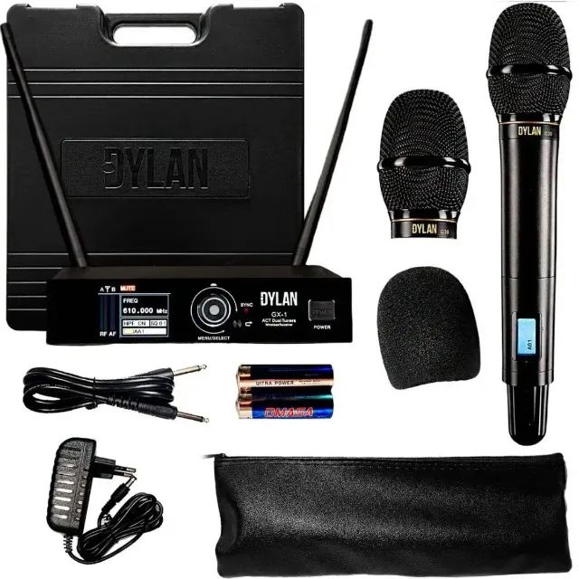 Microfone Sem Fio Dylan GX-1